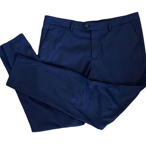 Mizzen + Main Made In America Mens Dress Pants Navy Blue Size 38